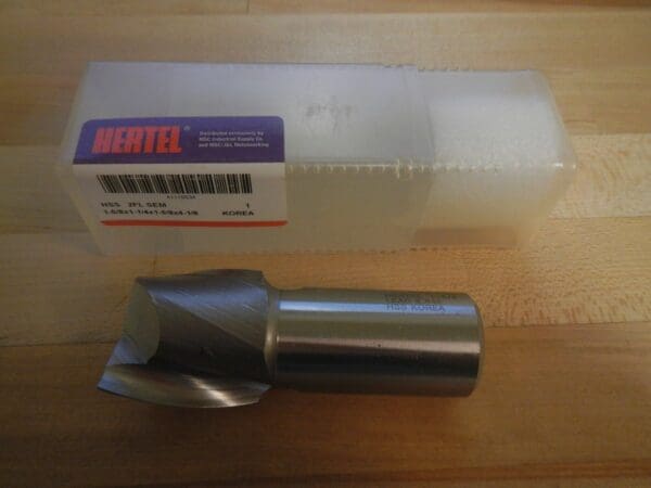 Hertel Square End Mill 1-5/8" x 1-5/8" x 4-1/8" 2FL HSS 41116534