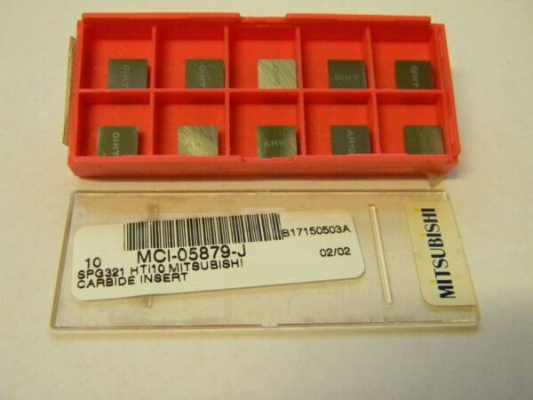 Mitsubishi Carbide Turning Insert SPGN090304 Grade-HTi10 SPG321 Qty 10