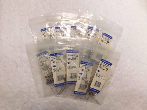 Ferraz Shawmut Time Delay Miniature Glass Fuse 350V 6A 10PK #STG-V6