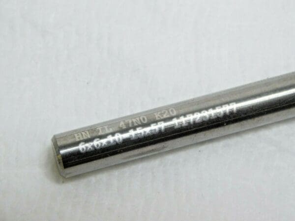 Widia Hanita VariMill Carbide Ball Nose End Mill 6x6x10x57mm 47N006002LT 2605590