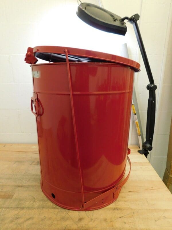 Justrite Steel Disposal Can 21 Gallon Cap Galvanized 09700 REPAIR