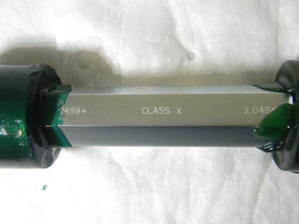 Vermont Gage SteelX Go/NoGo Trilock Assembly Plug Gage 2.0489+/2.0484- 191205320