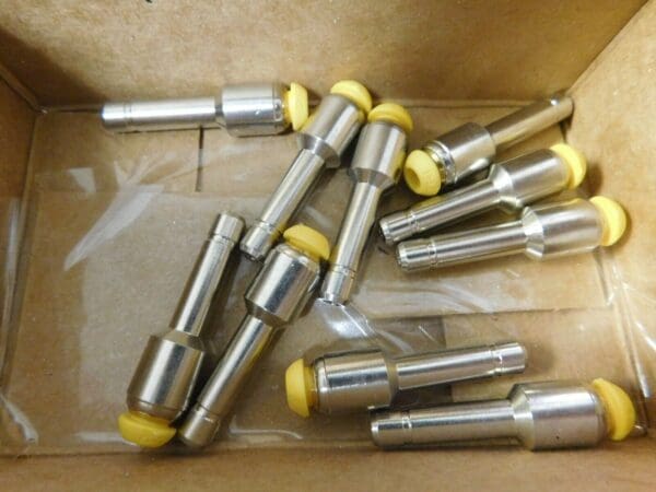 Parker 4mm Tube OD Nickel Plated Brass PTC Tube End Reducer QTY 10 XTRPB6-4