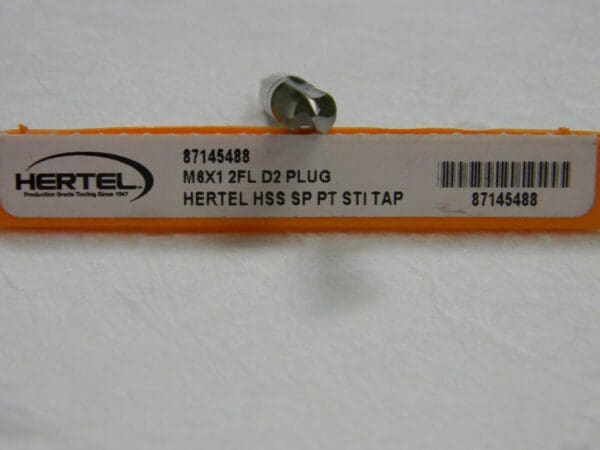 Hertel Plug Chamfer Bright Finish Spiral Point STI Tap 87145488