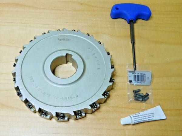 Iscar Indexable Slotting Cutter 6" Diam 19 Teeth SSB D6.0-.875-12-LN15-R 3102859