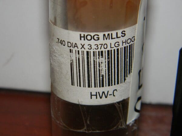 Hog Mill 8-Insert Long Edge .740" x 3/4" x 1.13" x 3.37" 2F HW-020