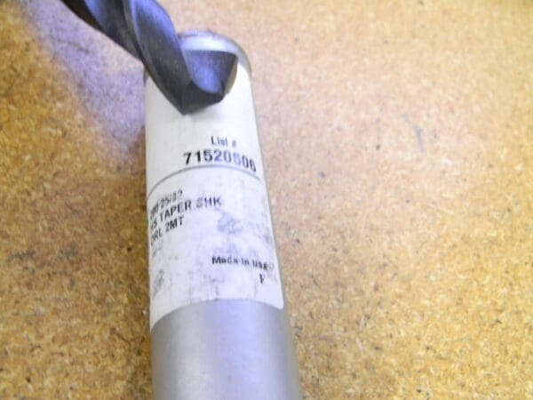 Precision 25/32" 118° Oxide 2MT Taper Shank Drill HSS #020050 209