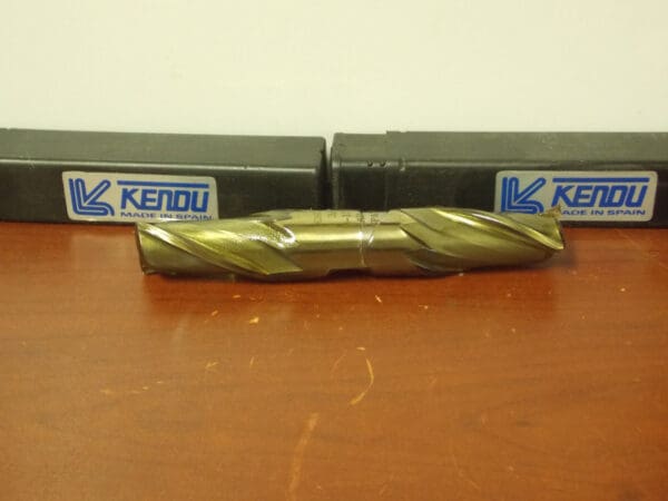 Kendu 3/4" x 3/4" x 1-5/16" x 5" 2F Cobalt Uncoated T-15 Double End Mill #187848