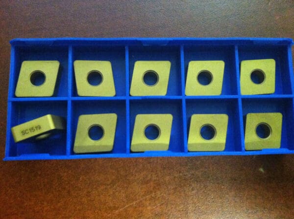 ATI Stellram Carbide Turning Inserts CNMA433A Grade SC1519 Qty. 10 #027747