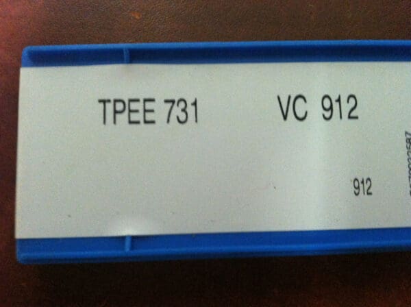 Valenite Indexable Carbide Boring Inserts TPEE791 VC912 Qty. 10 #07805