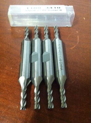 Interstate Double Endmills 5/32" x 3/8" x 7/16" x 3-1/8" 4F UC Cobalt #1108-3410