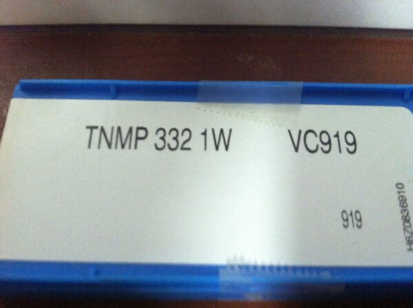 Valenite Carbide Turning Inserts TNMP3321W Grade VC919 Qty. 10