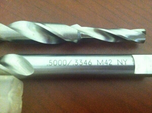 NYTD Step Drills .3346-.5000" x .5000" x 4-3/8" x 7-1/4" QTY 2 MD10137-904004