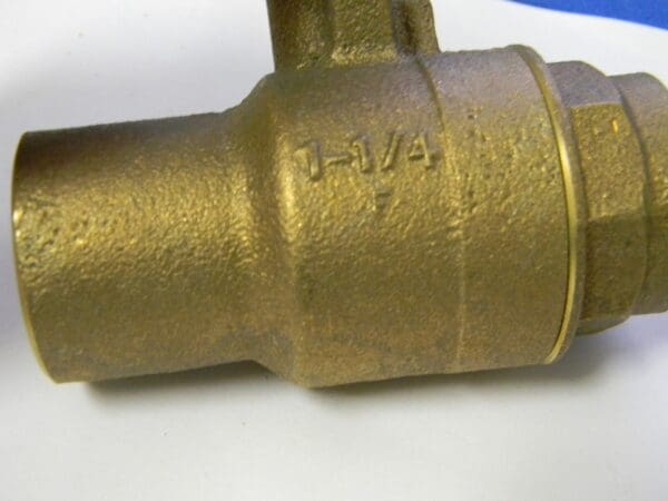 Nibco Bronze Ball Valve 1-1/4" S580-70-1-1/4