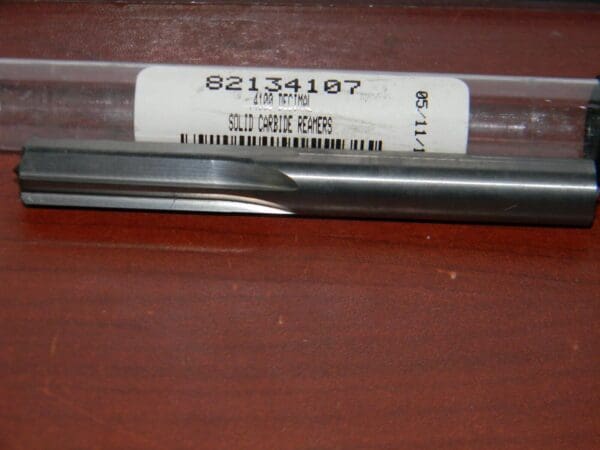 Precision 0.4100" x 1-1/4" x 3-1/2" 6F Carbide Chucking Solid Reamer #82134107