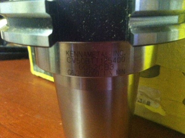 Kennametal Cv50btt125400 1091043 1" x 1.75" x 8" Cnc End Mill Holder Qty. 1