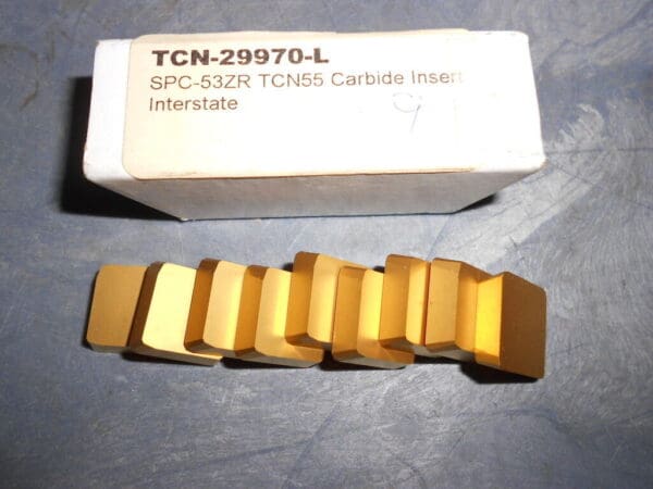 Interstate TCN-29970-L SPC-53ZR TCN55 Carbide Turning Inserts QTY 9