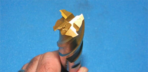 Professional 1084 4280 7/8" x 1/8" x 6-1/8" Double End 4F Hss Square End Mill