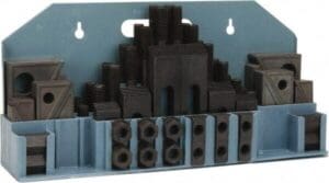 Fixture Clamp Step Block & Clamp Set: 52 Pc, 5/8-11 Stud 400-3740