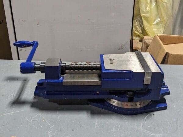 Gibraltar Machine Vise w/ Swivel Base 6" Jaw Width 6" Opening Capacity