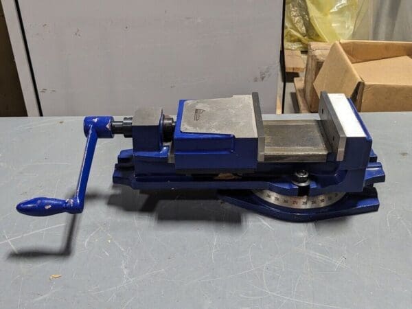 Gibraltar Machine Vise w/ Swivel Base 6" Jaw Width 6" Opening Capacity