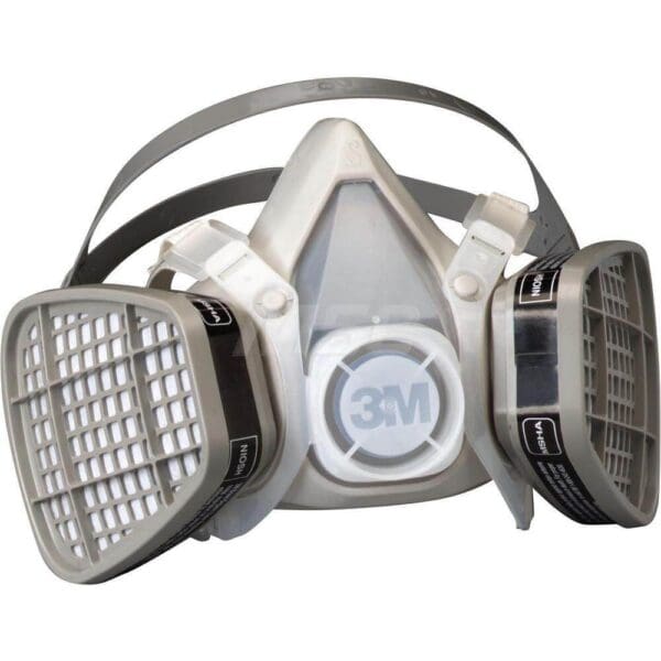 3M Half Facepiece Respirator w/Cartridge Small Thermoplastic Elastomer7000126024