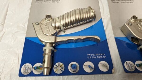 THB Air Guns w/High Flow Safety Nozzle Aluminum Body 230 Max PSI QTY 2 68158534