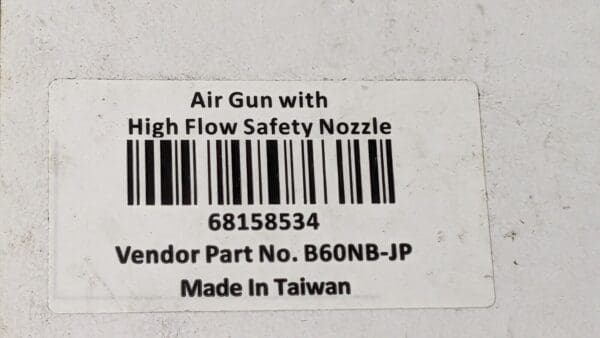 THB Air Guns w/High Flow Safety Nozzle Aluminum Body 230 Max PSI QTY 2 68158534