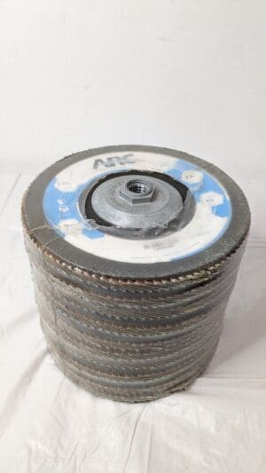 Arc Abrasives Flap Discs ZA Type 29 7" X 5/8"-11 80G 8600 Max RPM QTY 10 10856AF