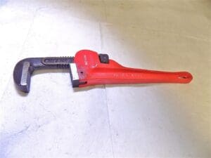 12" Iron Straight Pipe Wrench 2" Max Capacity Qty 3 CPW020