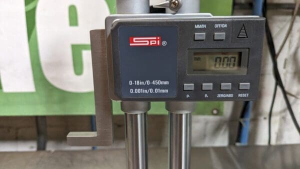 SPI Electronic Height Gage 450 mm Max .001″ Res .001500″ Acc Repair