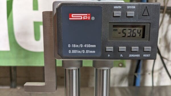 SPI Electronic Height Gage 450 mm Max .001″ Res .001500″ Acc Repair