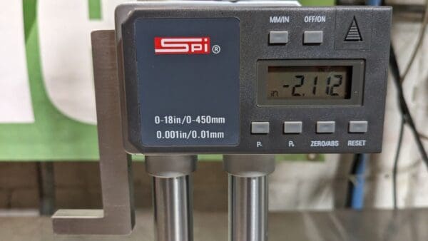 SPI Electronic Height Gage 450 mm Max .001″ Res .001500″ Acc Repair