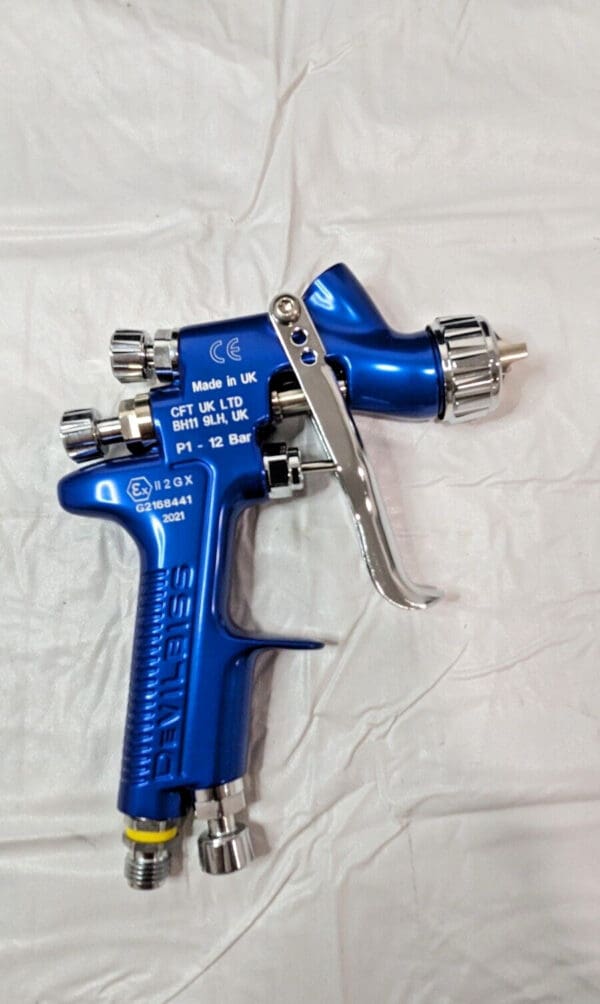 DEVILBISS Compact Mini Spray Gun HVLP 1.2 mm Fluid Nozzle COMM-HS1-12