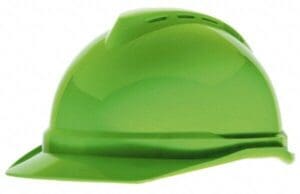 MSA Hard Hat: Impact Resistant, Vented, Type 1, Class C Qty 7 10035212