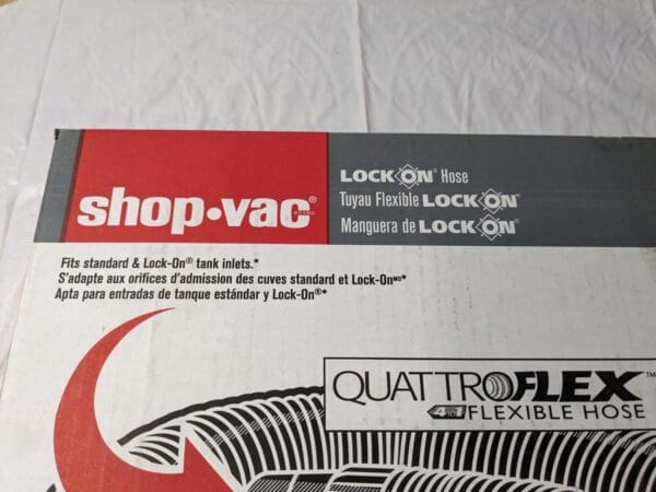 Shop Vac Stretchable 2.5" x 12' Hose 9057200