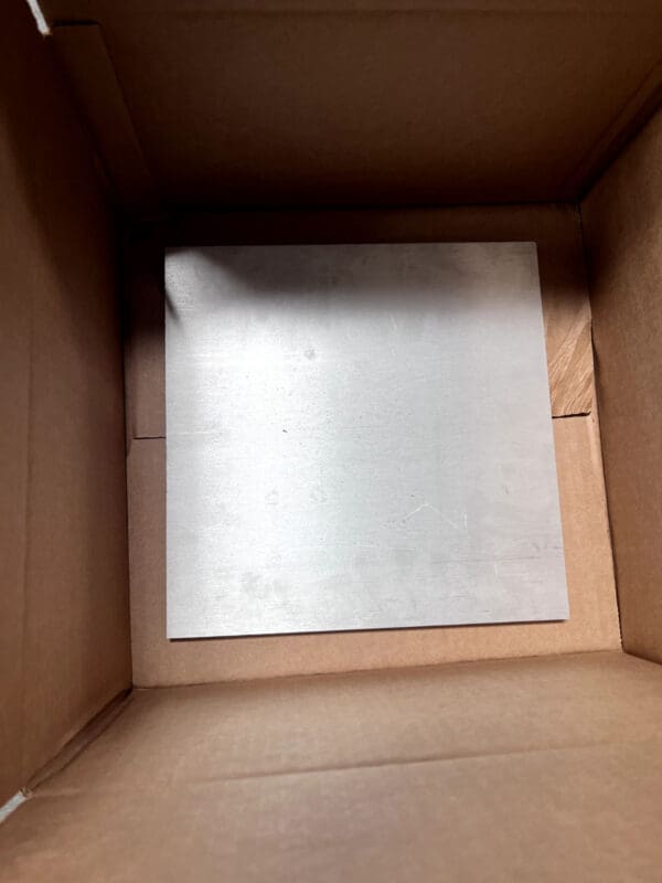 Aluminum Sheet: 12" Long, 12" Wide, 1/2" Thick ALFLR00943