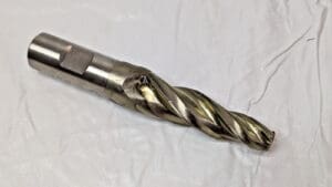 Conical Tapered End Mill 5 Deg HSS 3FL 3/8" X 2-1/4" X 0.7687" E-609