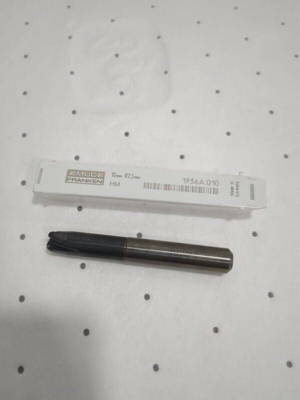 EMUGE Roughing & Finishing End Mill: 10 mm Dia, 4 Fl 1936A.010