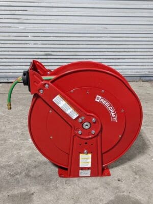 ReelCraft Spring Retractable Welding Hose Reel 100 Ft. x 1/4" I.D. TW84100 OLPT