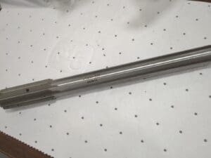 Chucking Reamer: 1-3/32" Dia, 11" OAL Straight-Cylindrical Shank, HSS SM0100106