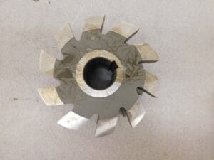 Dolfa Concave Milling Cutter 2" Circle 6" Dia 1.5" Hole HSS 10 Teeth 5-703-155