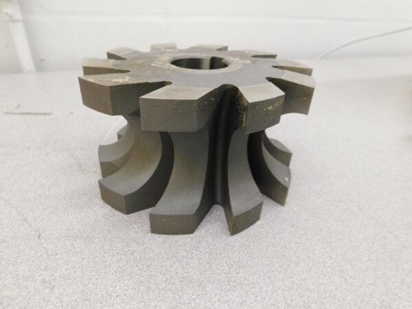 Dolfa Concave Milling Cutter 2" Circle 6" Dia 1.5" Hole HSS 10 Teeth 5-703-155