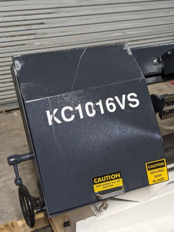 Clausing Kalamazoo 10" x 16" Horizontal Bandsaw 230/460v 3 Ph. KC1016VS Damage