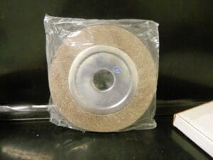 Aluminum Oxide 1-3/4 x 10 Abrasive Fly Wheel Lot of 2