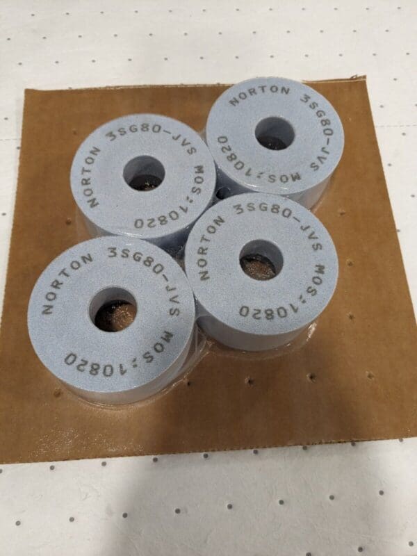 Norton Grinding Wheel 3" x 1.500" x 7/8" Qty 4 66253259854