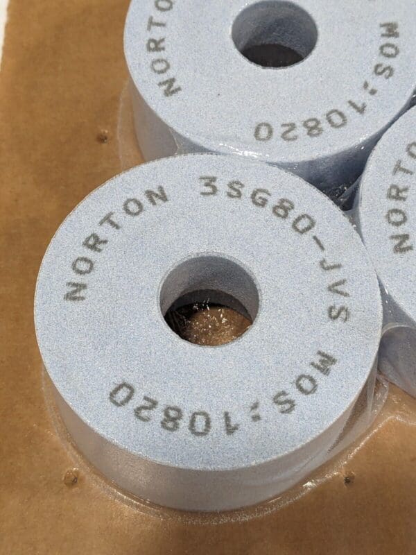 Norton Grinding Wheel 3" x 1.500" x 7/8" Qty 4 66253259854