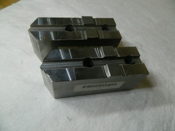 H&R Tongue/Groove Sq Soft Lathe Chuck Jaws 5-3/4"x2"x2-3/8"x1/2" Qty 2 HR-467-P