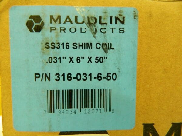 Pro Roll Shim Stock 1 Piece 50" Long 6" Wide 0.02" Thick 02236693