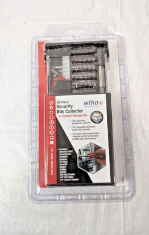 Wiha 39 Piece Bits Colletor Security Bit Set 71990